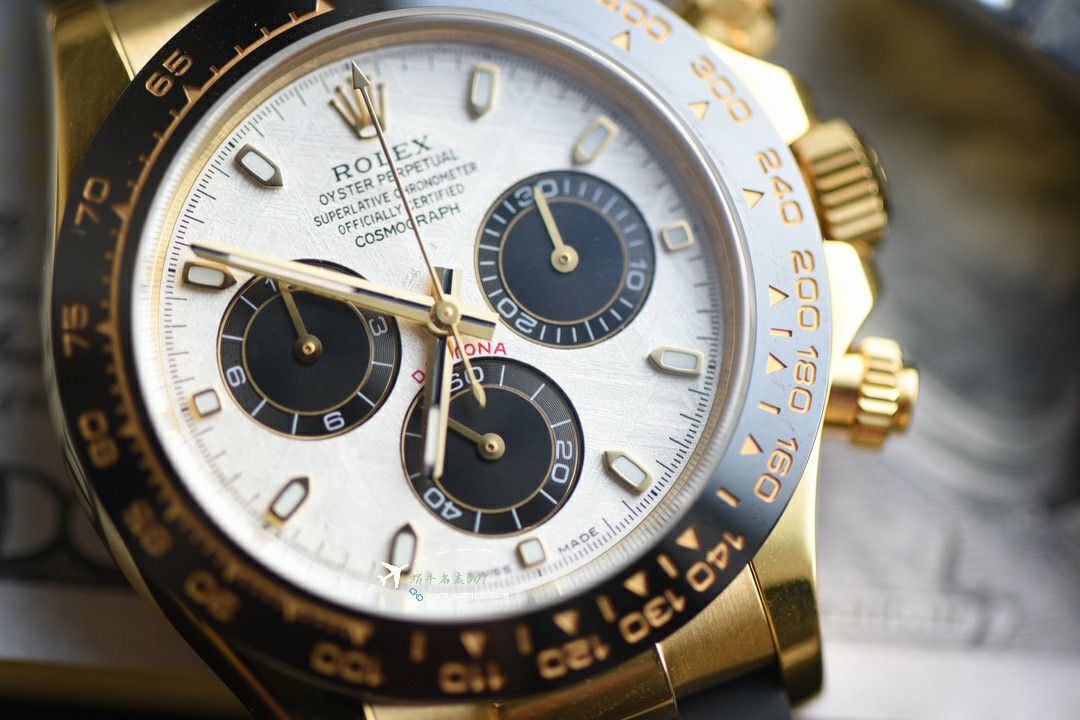  Video review  real  meteorite Dial  Rolex Daytona 广州TOP clone m116518ln-0076 watches  / R918