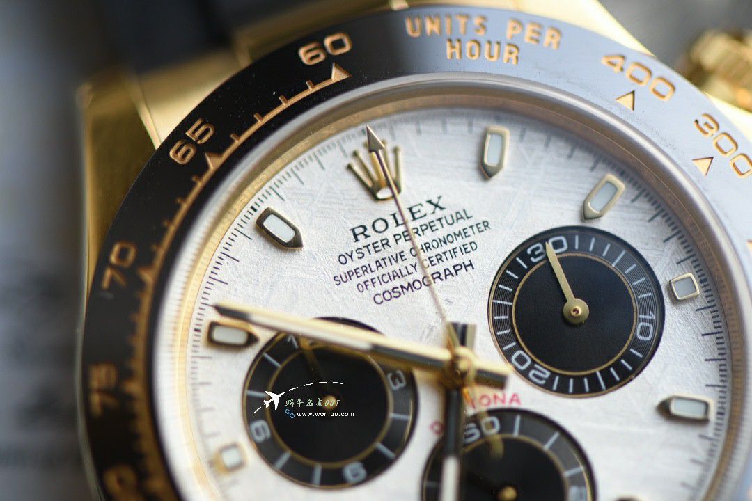  Video review  real  meteorite Dial  Rolex Daytona 广州TOP clone m116518ln-0076 watches  / R918
