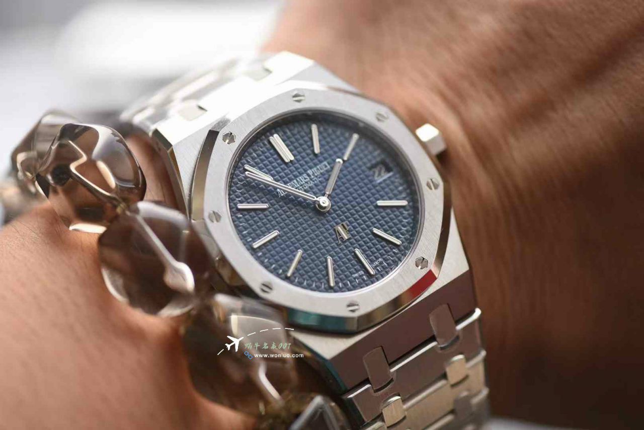 ZF Audemars Piguet Royal Oak  50th anniversary Jumbo best clone 16202ST.OO.1240ST.02 watches  / AP297