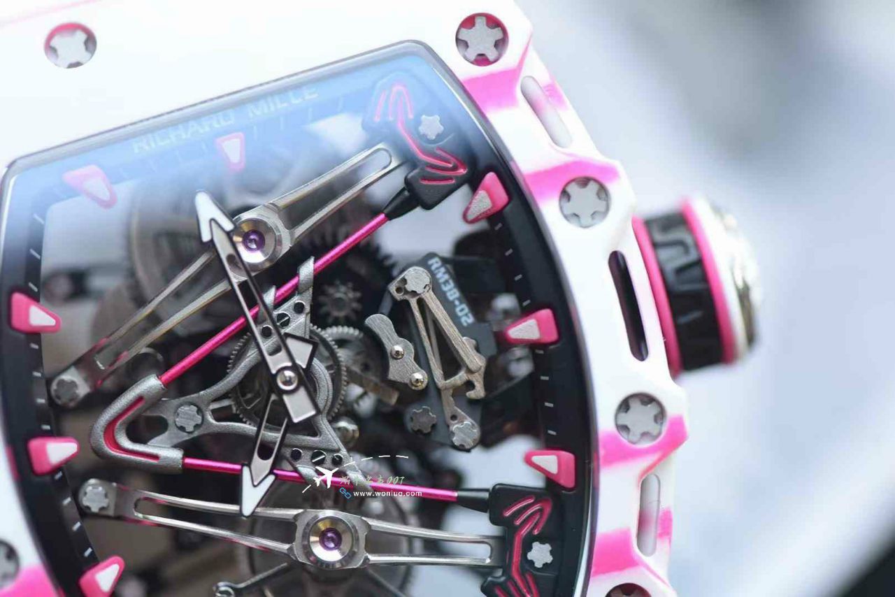  RICHARD MILLE  men  carbon fiber  Tourbillon TOP clone RM38-02 watches  / RM3801