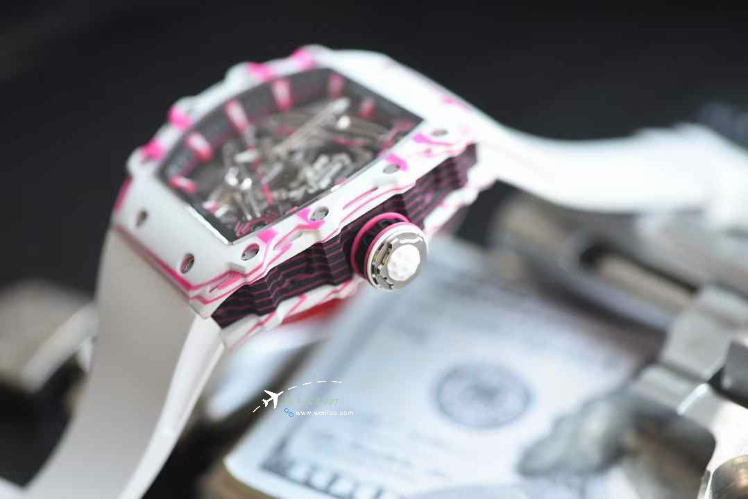  RICHARD MILLE  men  carbon fiber  Tourbillon TOP clone RM38-02 watches  / RM3801