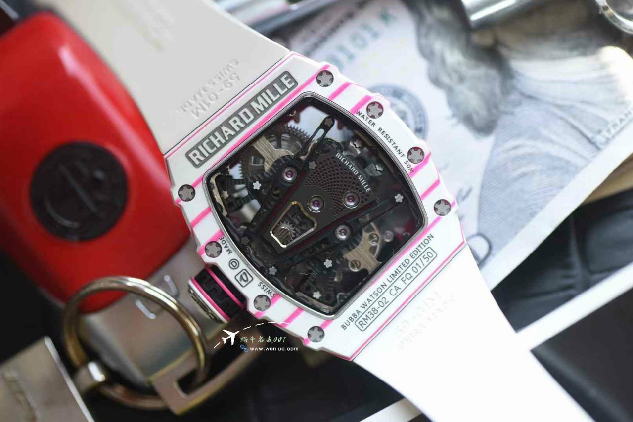  RICHARD MILLE  men  carbon fiber  Tourbillon TOP clone RM38-02 watches  / RM3801