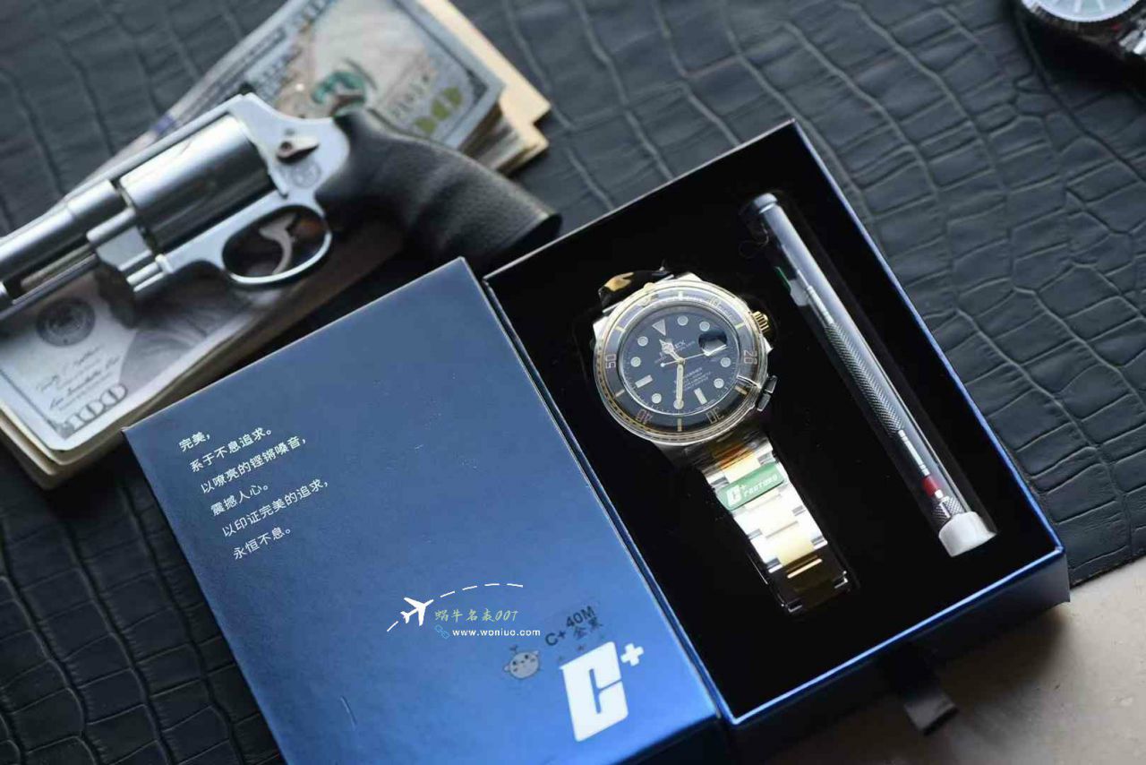 C+ Highest Version  Two-Tone Gold  Submariner Date Rolex Submariner TOP clone 116613LN-0001 watches  / R921