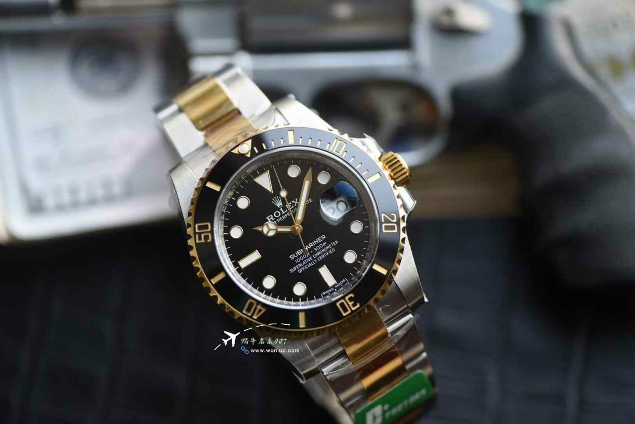 C+ Highest Version  Two-Tone Gold  Submariner Date Rolex Submariner TOP clone 116613LN-0001 watches  / R921