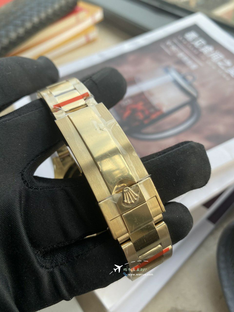 vs Rolex  Submariner   clone  All gold  Submariner Date m126618ln-0002 watches  / R925