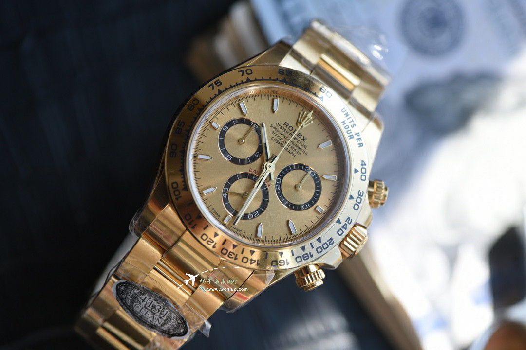  Video review clean Rolex Daytona 4131 super  clone watch m126508-0005 watches  / R923