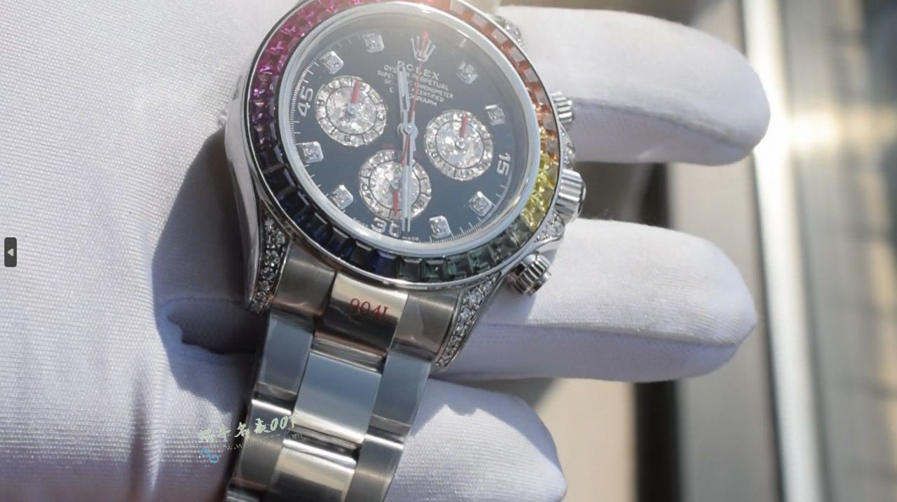  Rolex Daytona  Ultra-high-end  Customized  clone  Rainbow Daytona 116599 RBOW watches  / R932