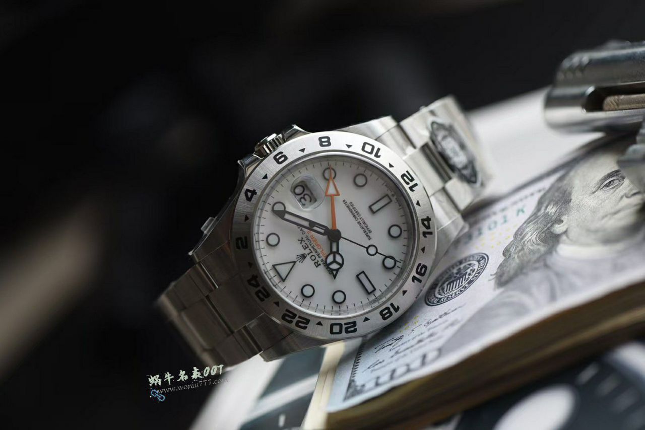 Clean Rolex Explorer   II   clone watches : Oyster steel  - m226570-0001 / R937