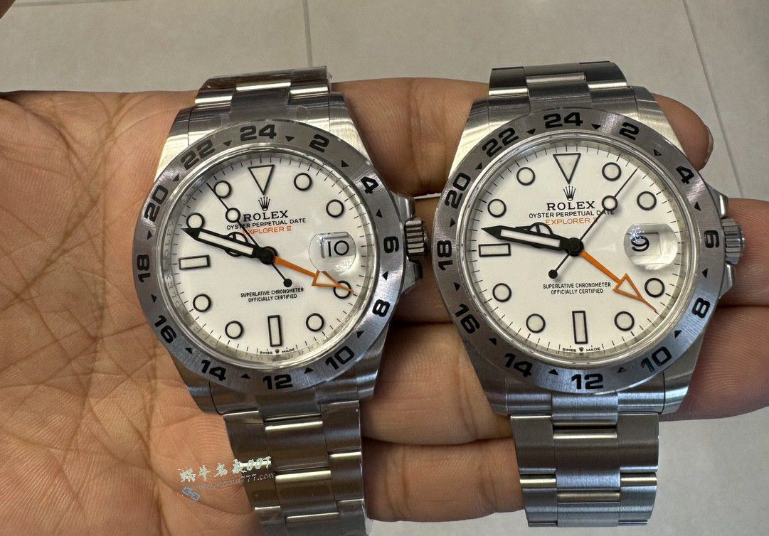 Clean Rolex Explorer   II   clone watches : Oyster steel  - m226570-0001 / R937