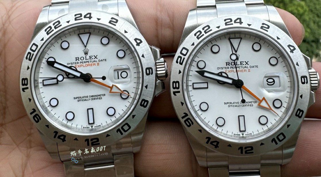 Clean Rolex Explorer   II   clone watches : Oyster steel  - m226570-0001 / R937