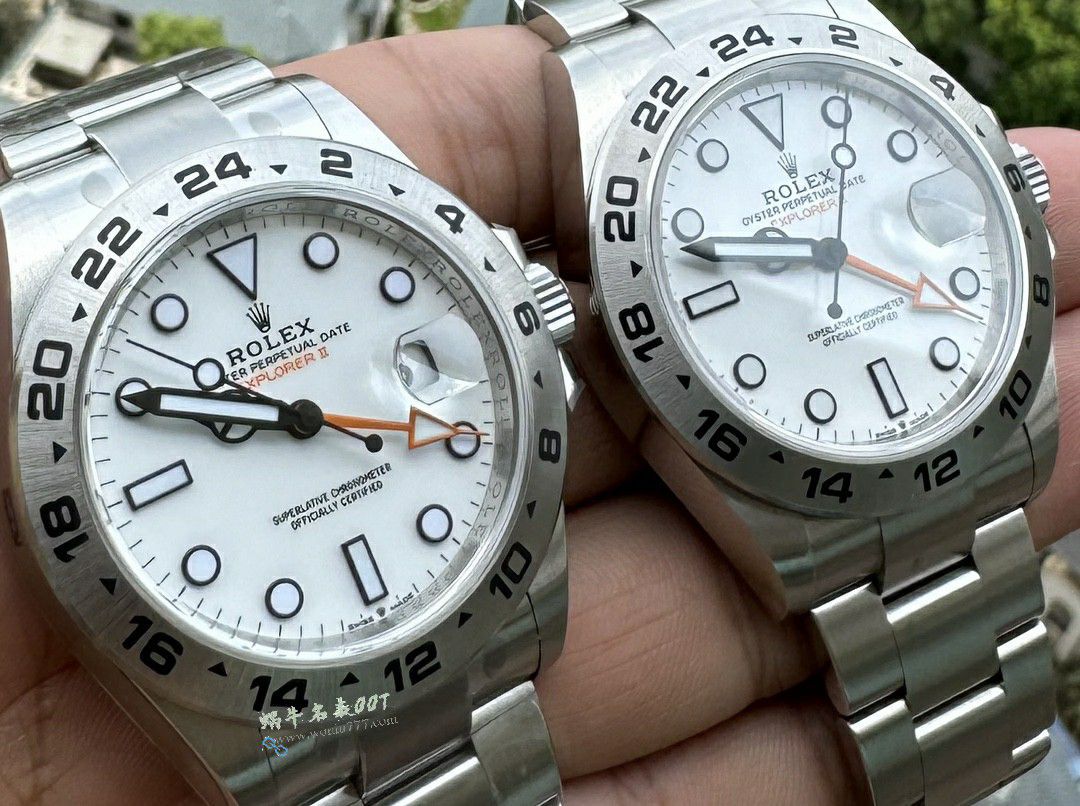 Clean Rolex Explorer   II   clone watches : Oyster steel  - m226570-0001 / R937