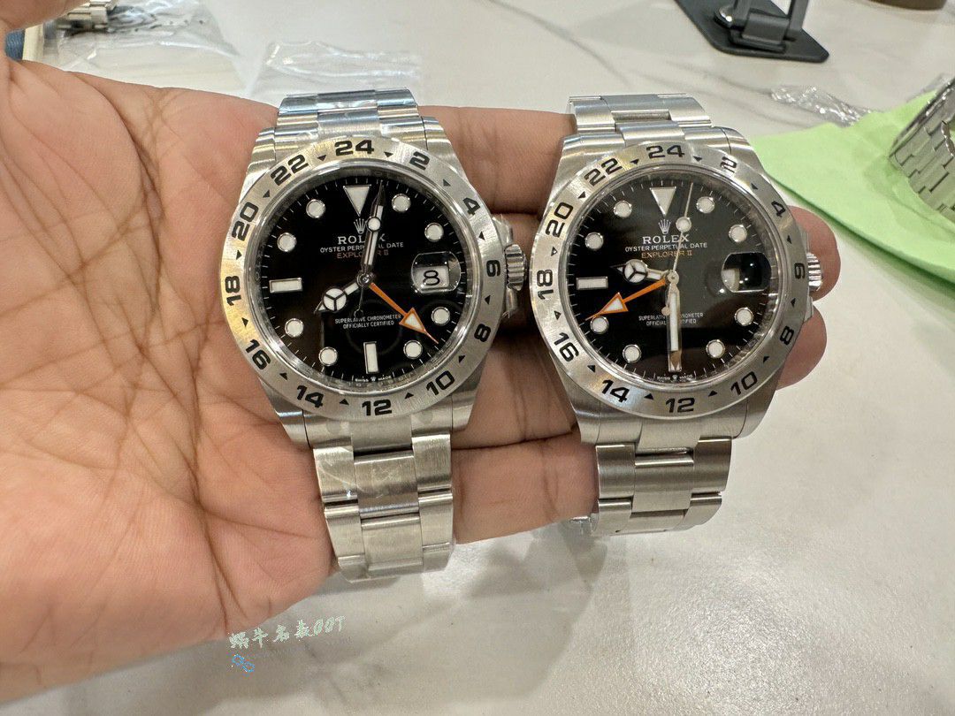 Clean Rolex Explorer   II   clone watches : Oyster steel  - m226570-0001 / R937