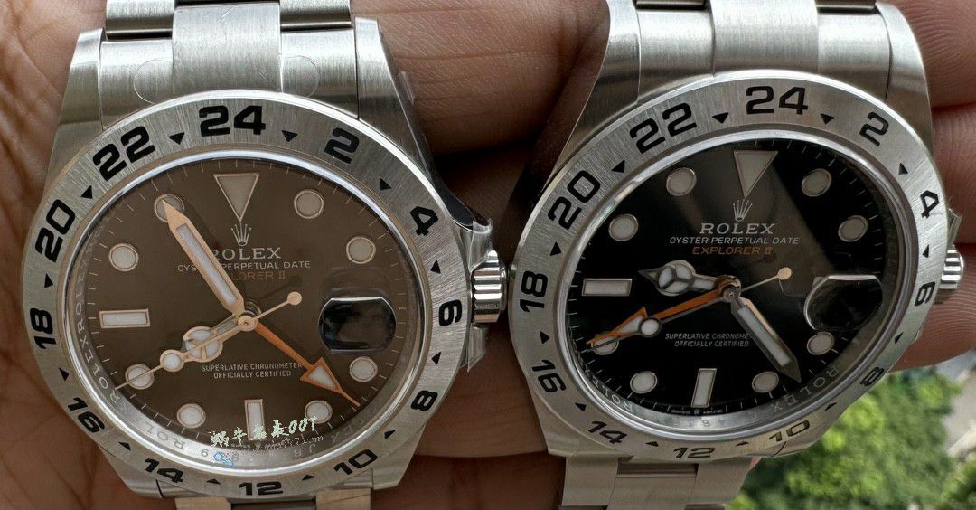 Clean Rolex Explorer   II   clone watches : Oyster steel  - m226570-0001 / R937