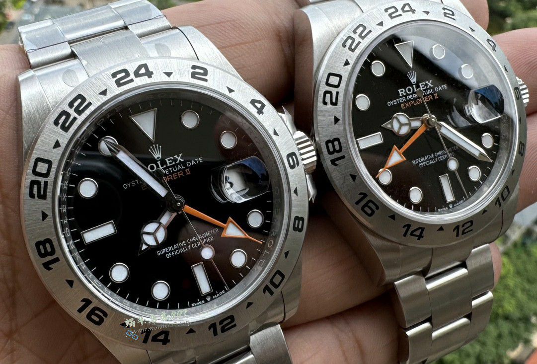 Clean Rolex Explorer   II   clone watches : Oyster steel  - m226570-0001 / R937