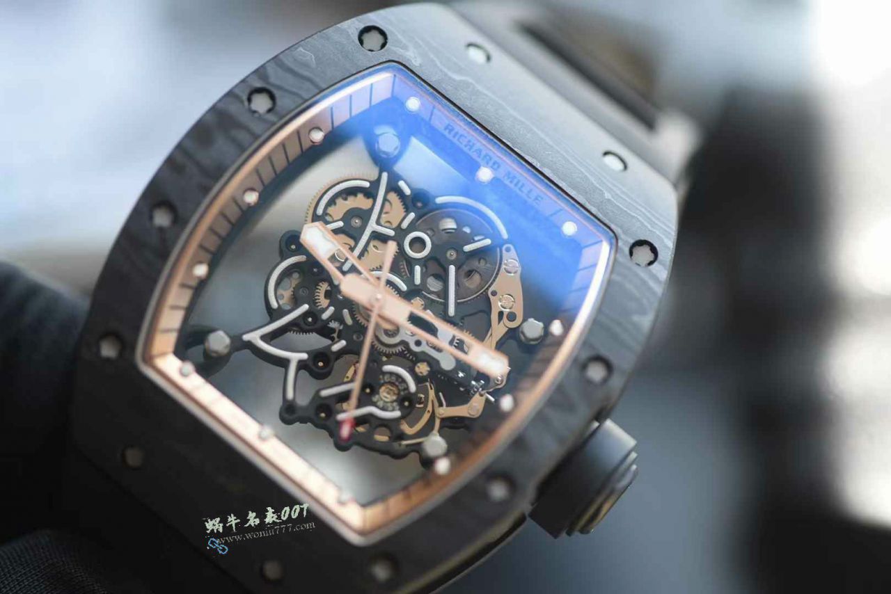  Video review APS Richard Miller clone Richard mille RM055 watch / APSRM055D