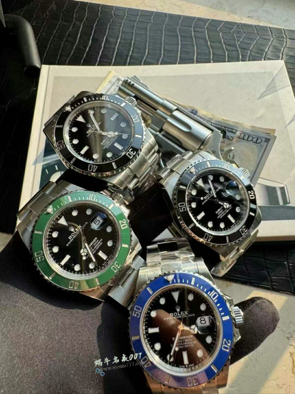TOP VS ROLEX 126500 clone  Submariner   Submariner Date  Submariner Date  blue  Submariner  watches  / R951