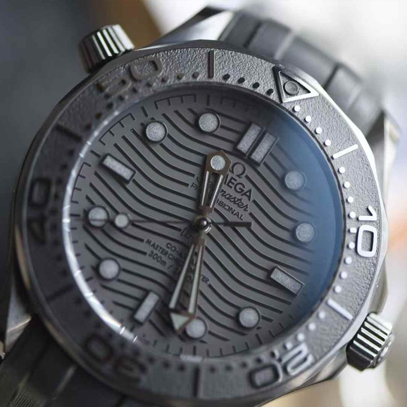  Video review  Omega Seamaster 300 meters  clone  Darth Vader 210.92.44.20.01.003 watches 