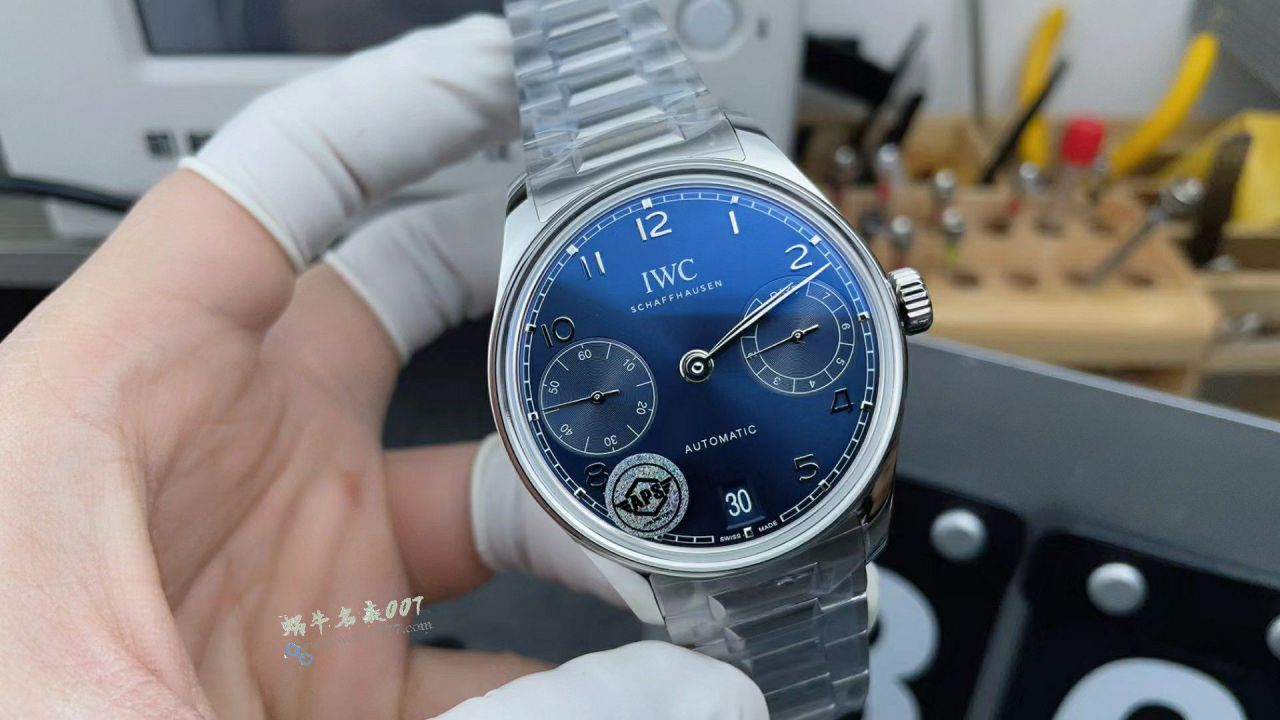APS IWC  Portugal  clone  Portuguese Seven Days  steel belt IW501704 watches  / WG638