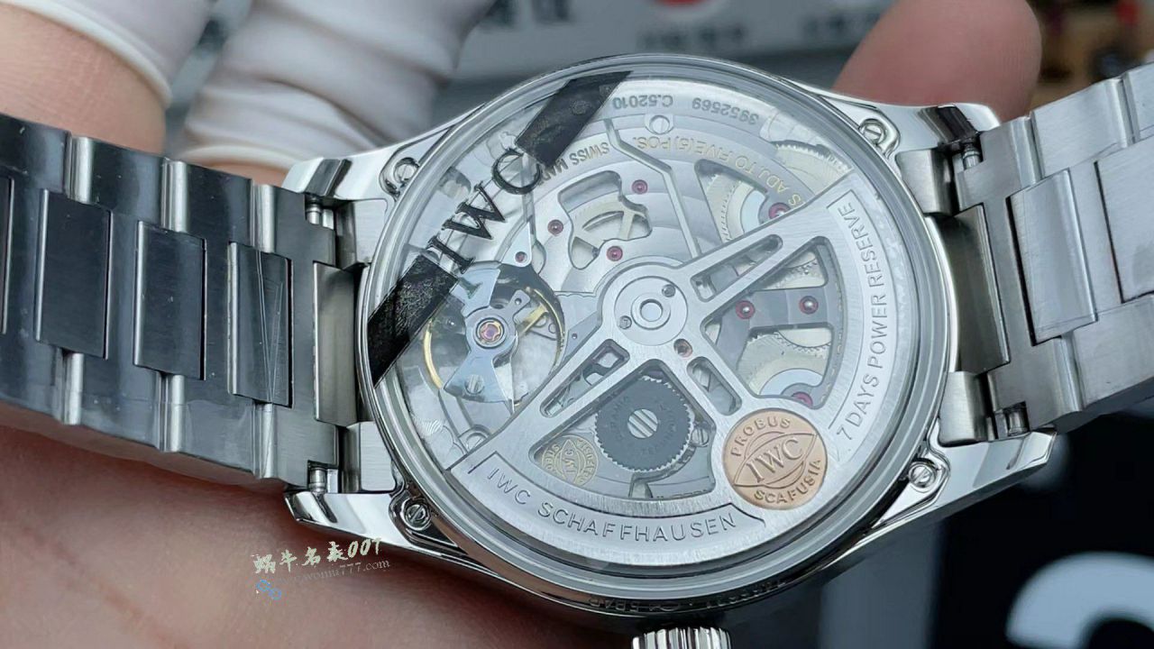 APS IWC  Portugal  clone  Portuguese Seven Days  steel belt IW501704 watches  / WG638