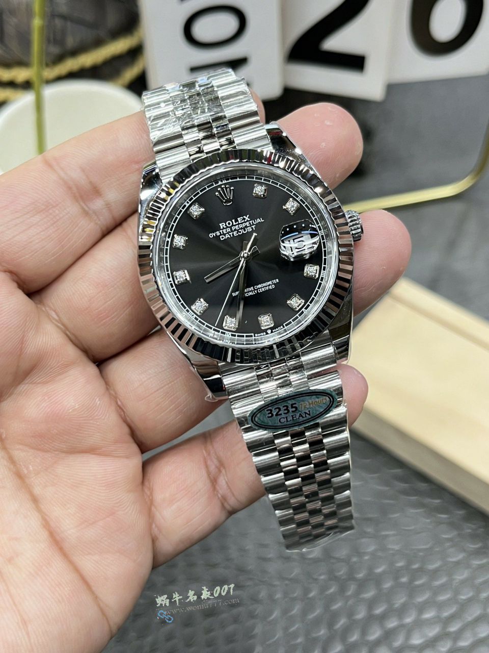clean Rolex Datejust 41MM clone m126334-0006 watches  / R956
