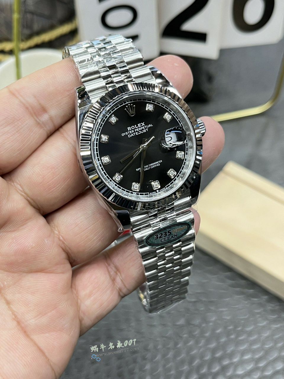 clean Rolex Datejust 41MM clone m126334-0006 watches  / R956