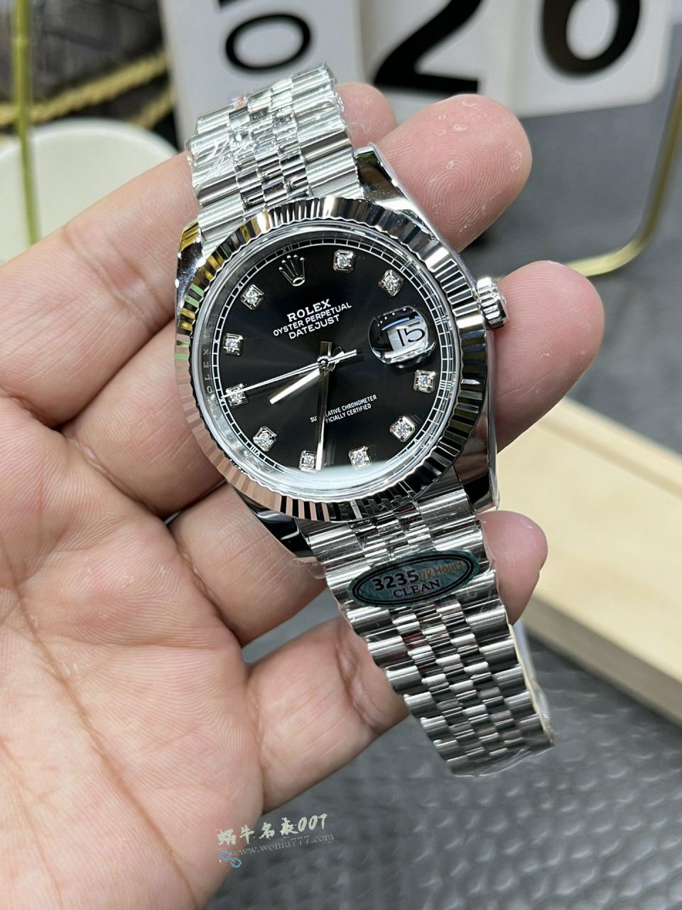 clean Rolex Datejust 41MM clone m126334-0006 watches  / R956