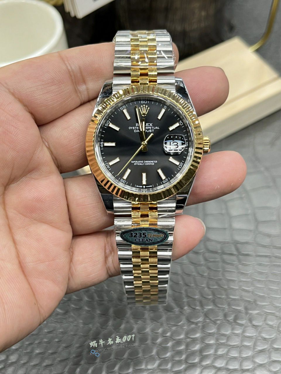 clean Rolex Datejust 41MM clone m126334-0006 watches  / R956