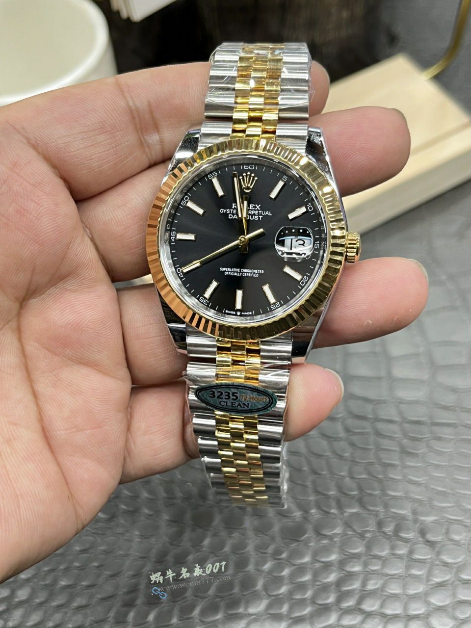 clean Rolex Datejust 41MM clone m126334-0006 watches  / R956
