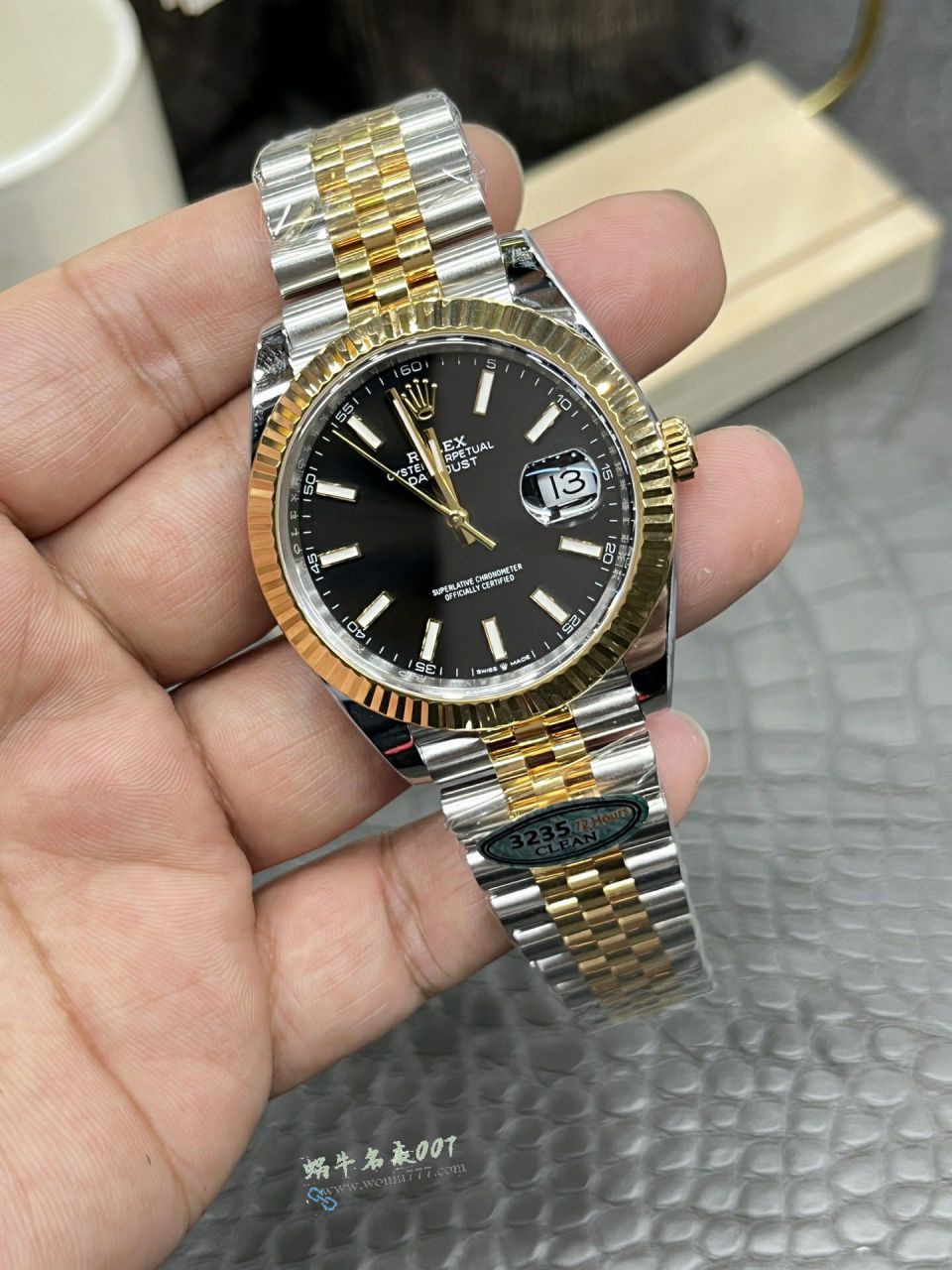 clean Rolex Datejust 41MM clone m126334-0006 watches  / R956