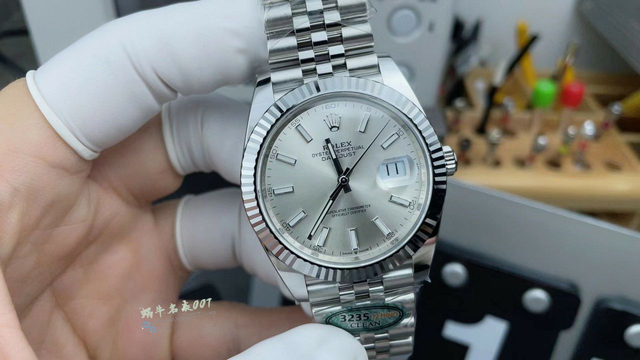 clean Rolex Datejust 41MM clone m126334-0006 watches  / R956