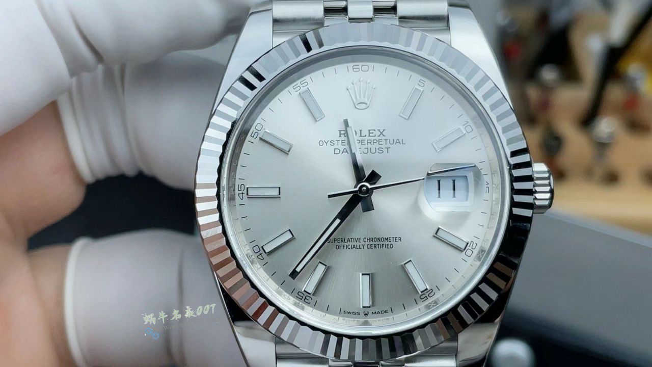 clean Rolex Datejust 41MM clone m126334-0006 watches  / R956