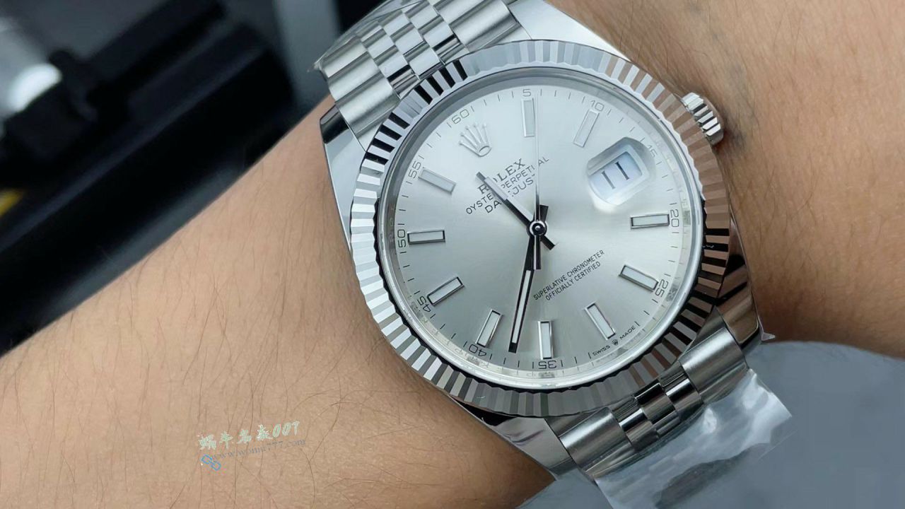 clean Rolex Datejust 41MM clone m126334-0006 watches  / R956