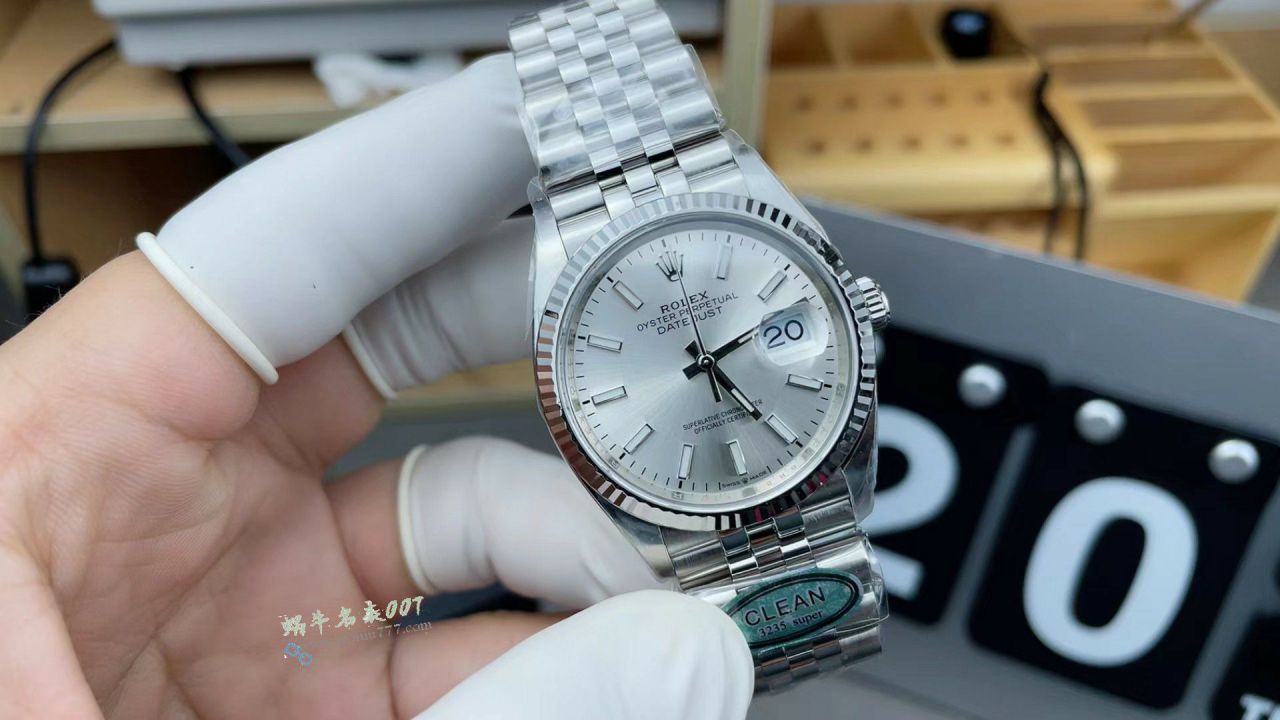 clean Rolex Datejust 41MM clone m126334-0006 watches  / R956