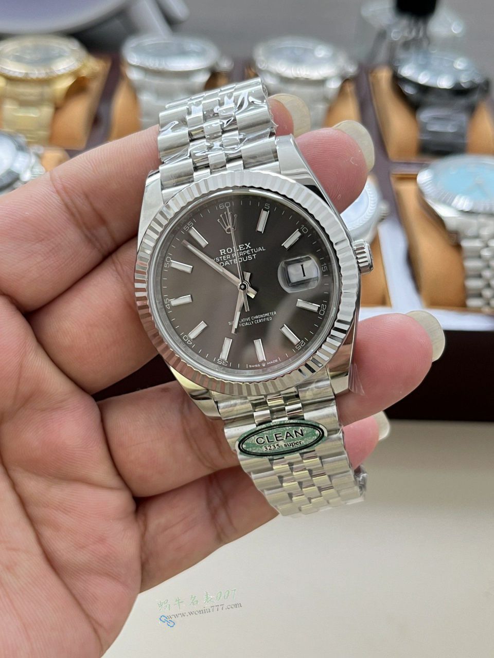 clean Rolex Datejust 41MM clone m126334-0006 watches  / R956