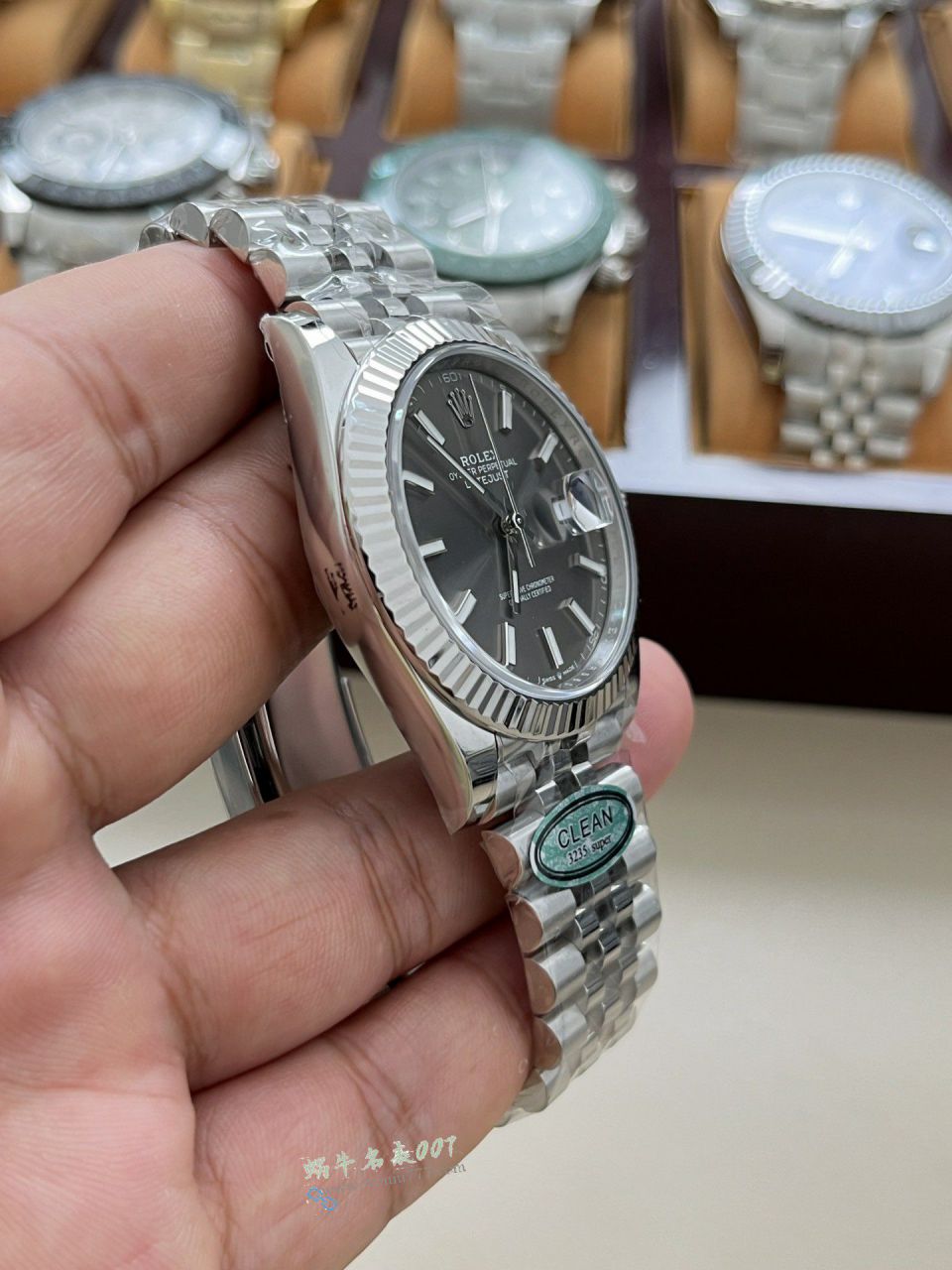 clean Rolex Datejust 41MM clone m126334-0006 watches  / R956