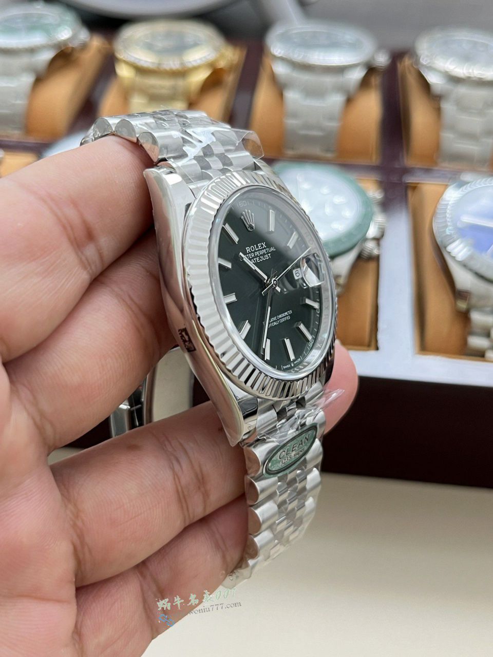 clean Rolex Datejust 41MM clone m126334-0006 watches  / R956
