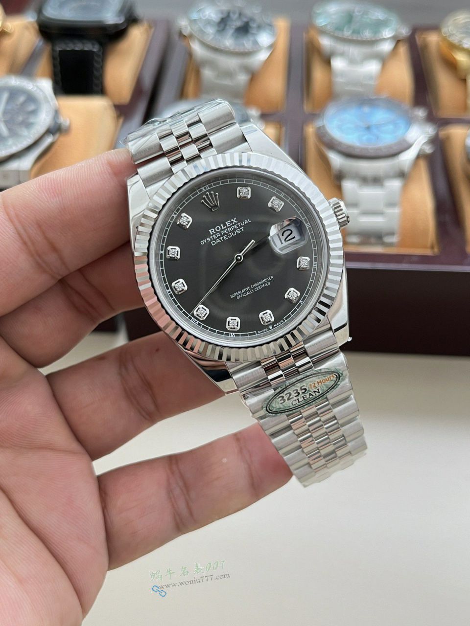clean Rolex Datejust 41MM clone m126334-0006 watches  / R956