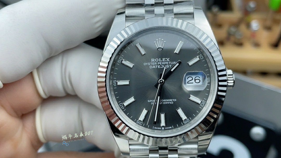 clean Rolex Datejust 41MM clone m126334-0006 watches  / R956