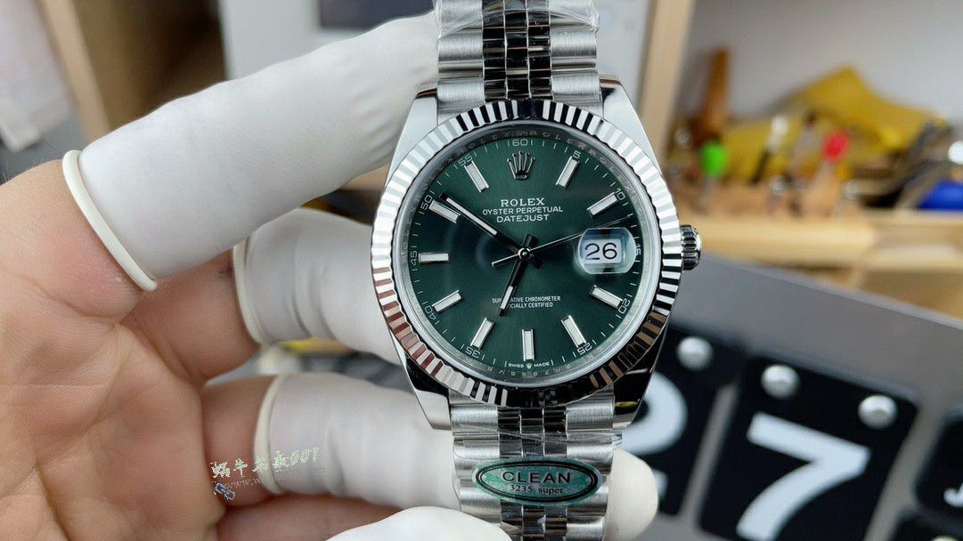 clean Rolex Datejust 41MM clone m126334-0006 watches  / R956