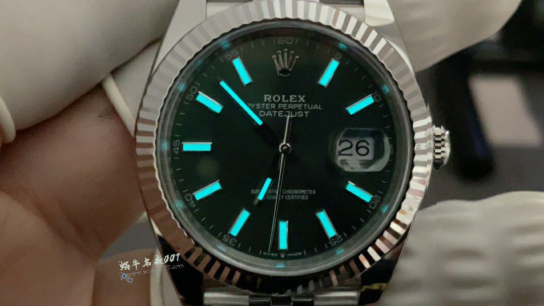 clean Rolex Datejust 41MM clone m126334-0006 watches  / R956