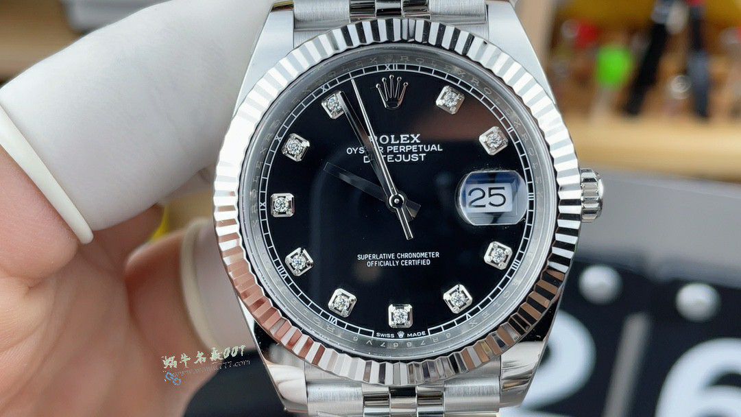 clean Rolex Datejust 41MM clone m126334-0006 watches  / R956