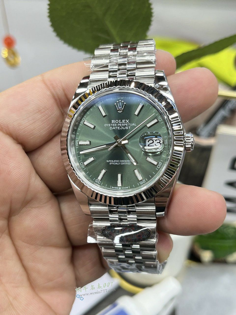 clean Rolex Datejust 41MM clone m126334-0006 watches  / R956