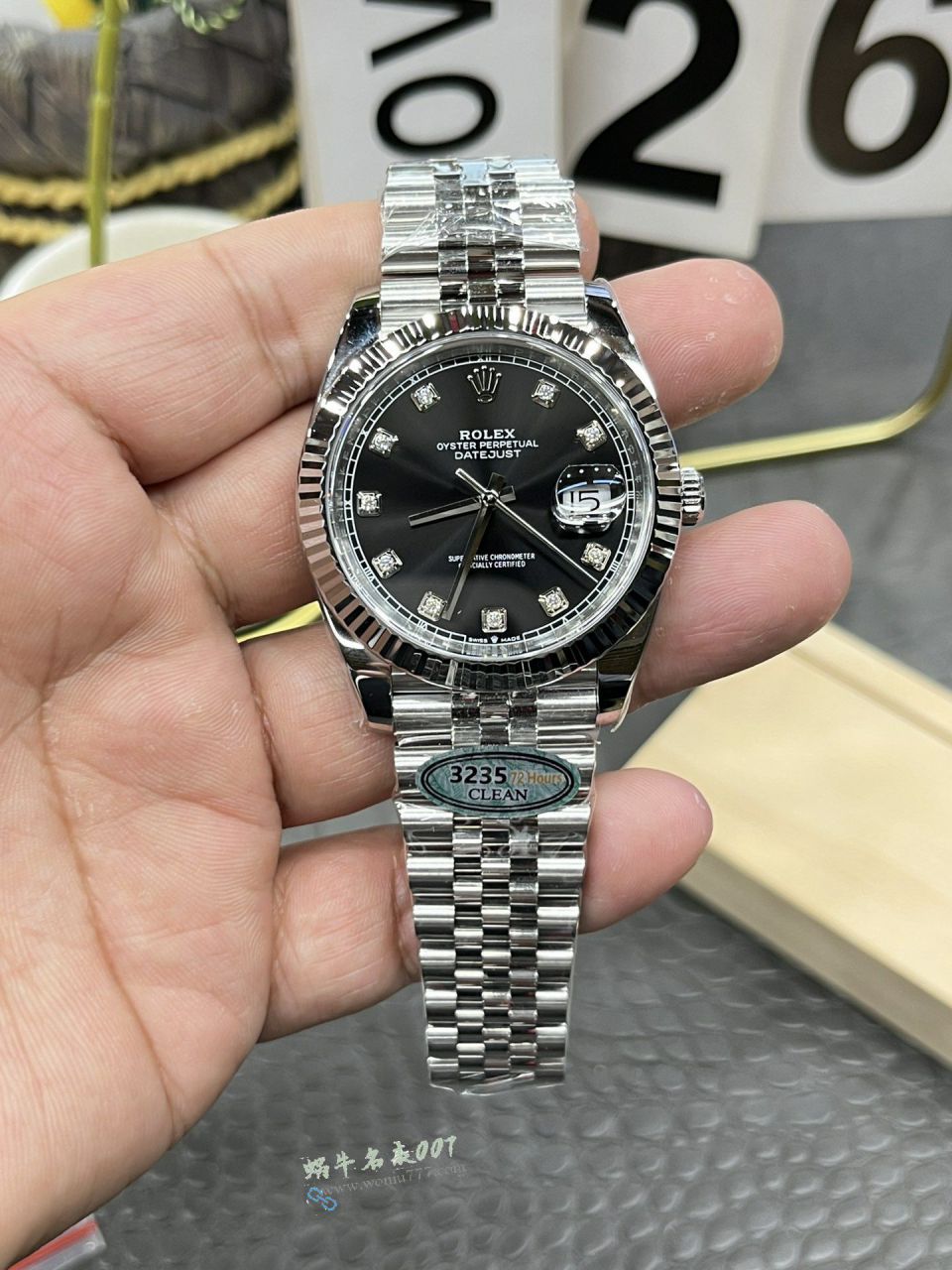 clea Rolex Datejust 41mm clone m126334-0012 watches  / R957