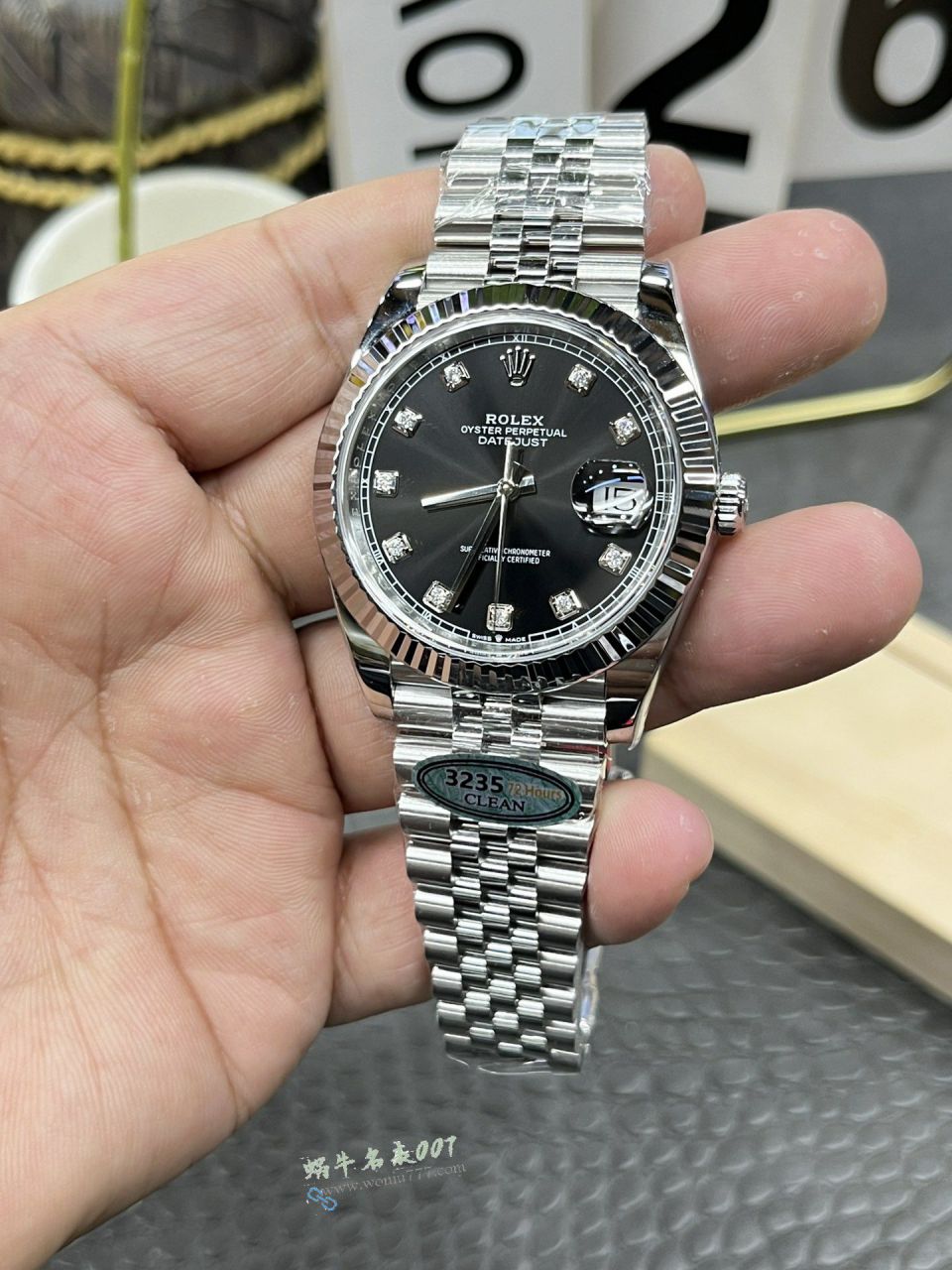 clea Rolex Datejust 41mm clone m126334-0012 watches  / R957