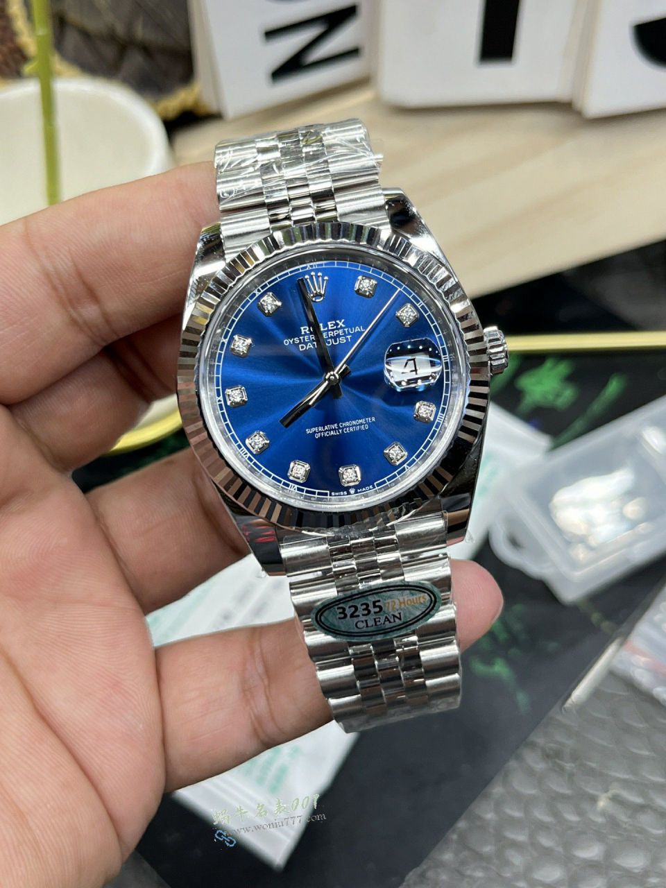 clea Rolex Datejust 41mm clone m126334-0012 watches  / R957