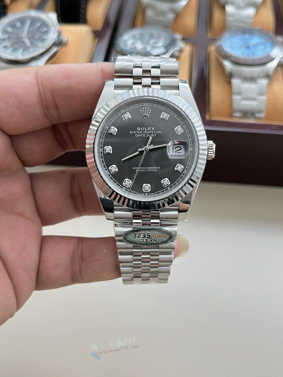 clea Rolex Datejust 41mm clone m126334-0012 watches  / R957