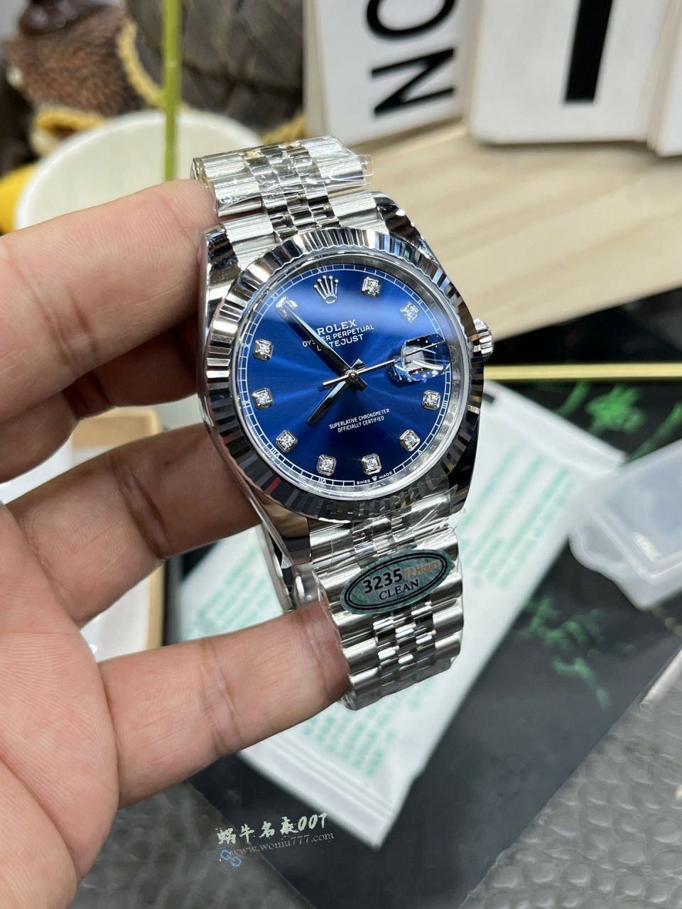 clean Rolex Datejust 41MM clone m126334-0016 watches  / R958