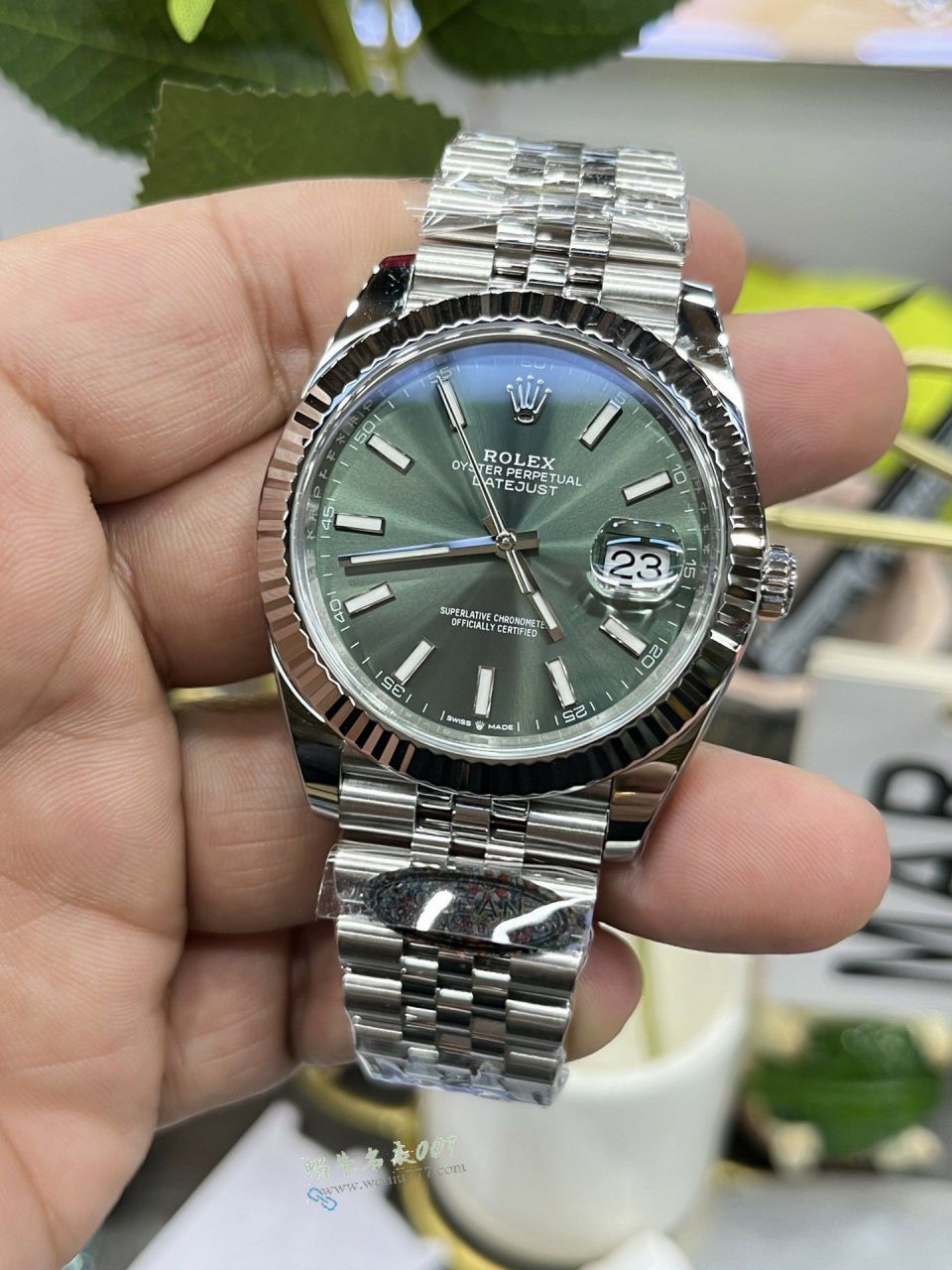 clean Rolex Datejust 41MM clone m126334-0016 watches  / R958
