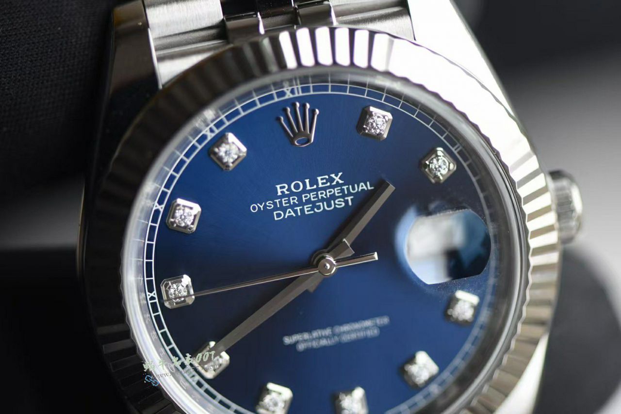 Clean Rolex Moissanite   Datejust 41 clone m126334-0016 watches  / R963