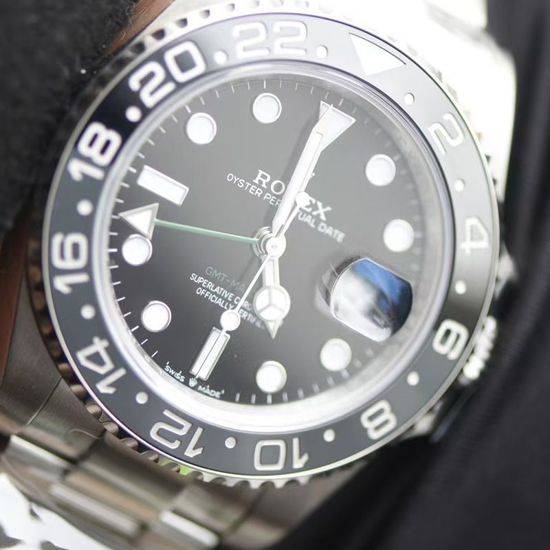Clean Rolex GMT-Master IITOP clone  Preserved egg bezel m126710grnr-0003 watches 